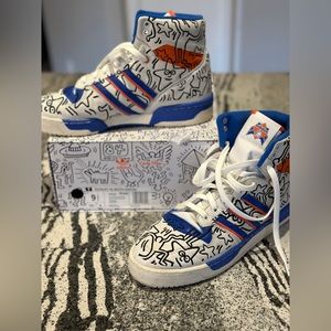 Special Edition Keith Haring Adidas Hightops